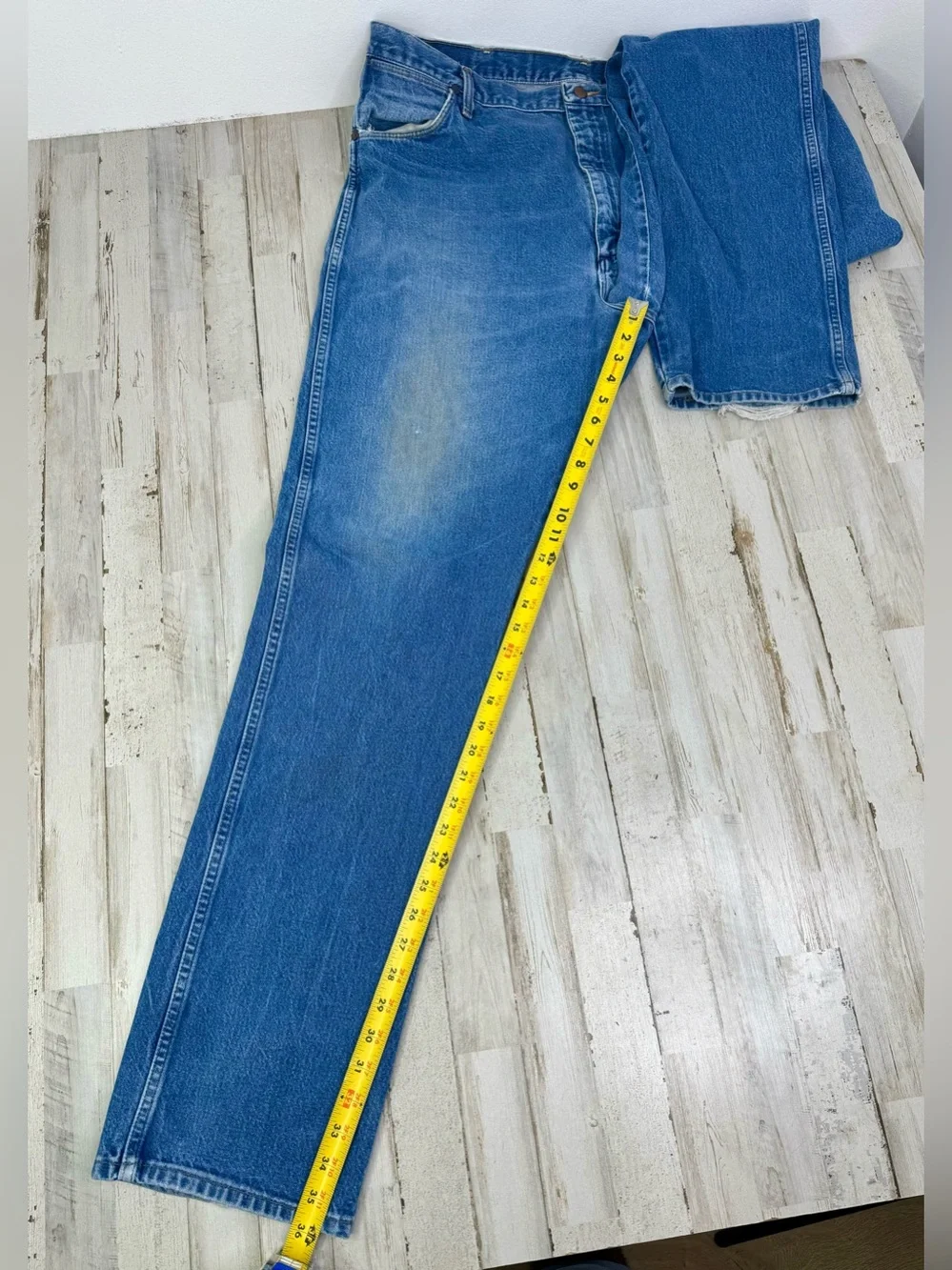 Wrangler Jeans Men's 40x36 Blue Cowboy Western Outdoors 936PWD